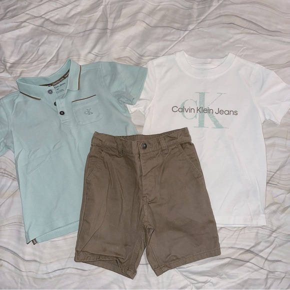 Calvin Klein Jeans Other - Calvin Klein Kids Polo, Tee, and Shorts Set